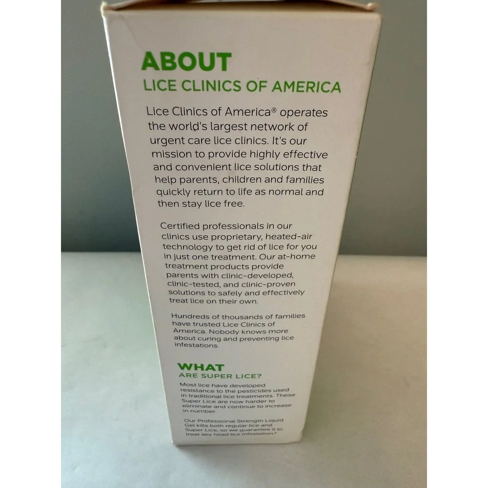 Lice Clinics of America Cure! Lice Removal Kit Super Lice Treatment‎ New